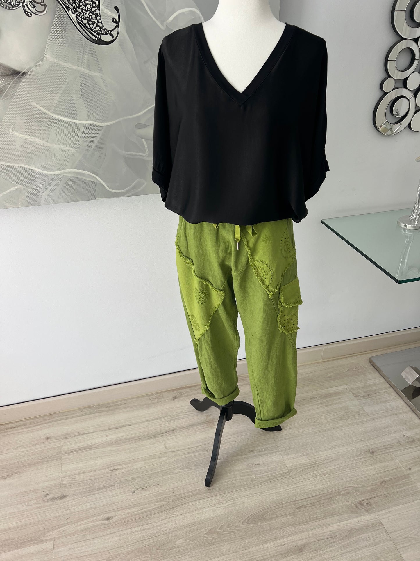 Linen Hareem Pants
