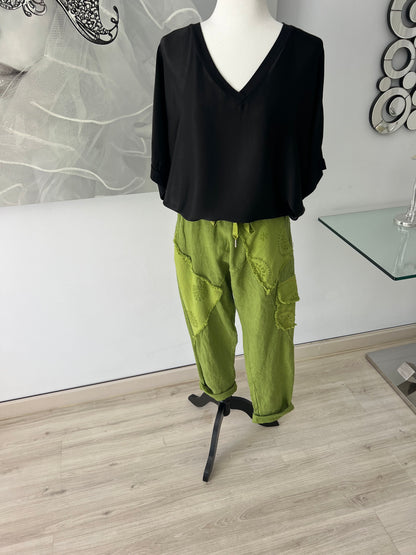 Linen Hareem Pants