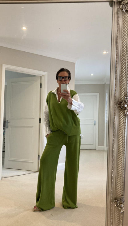 Green Lounge Suit