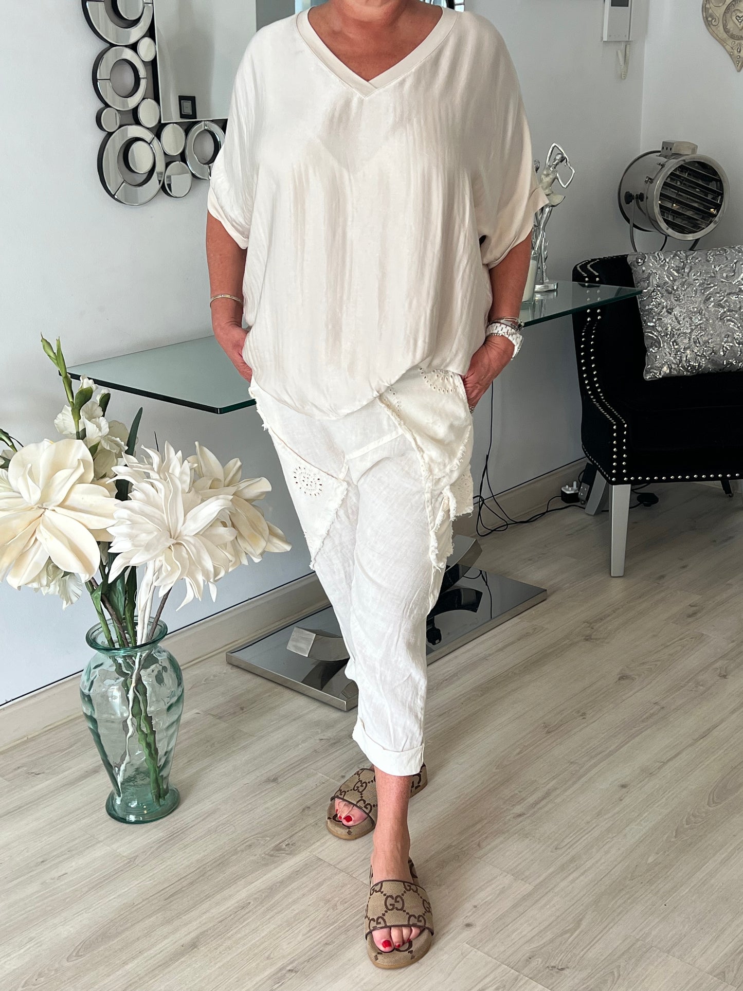 Linen Hareem Pants