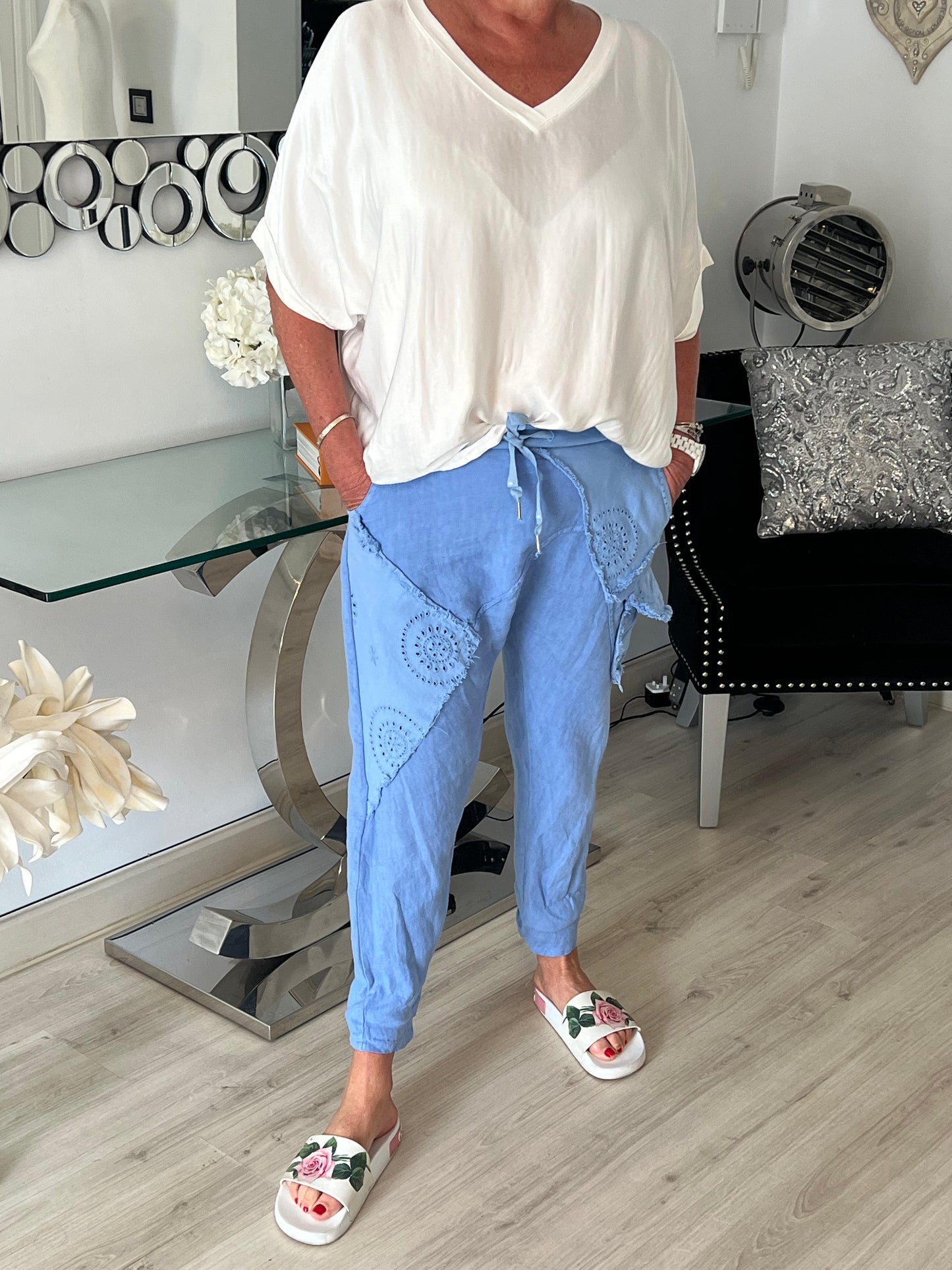 Linen Hareem Pants