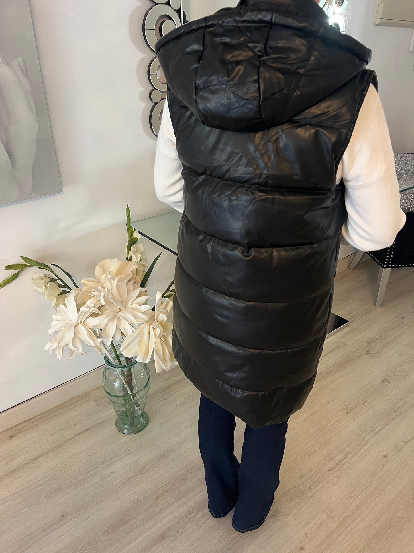 Long Puffer Gilet