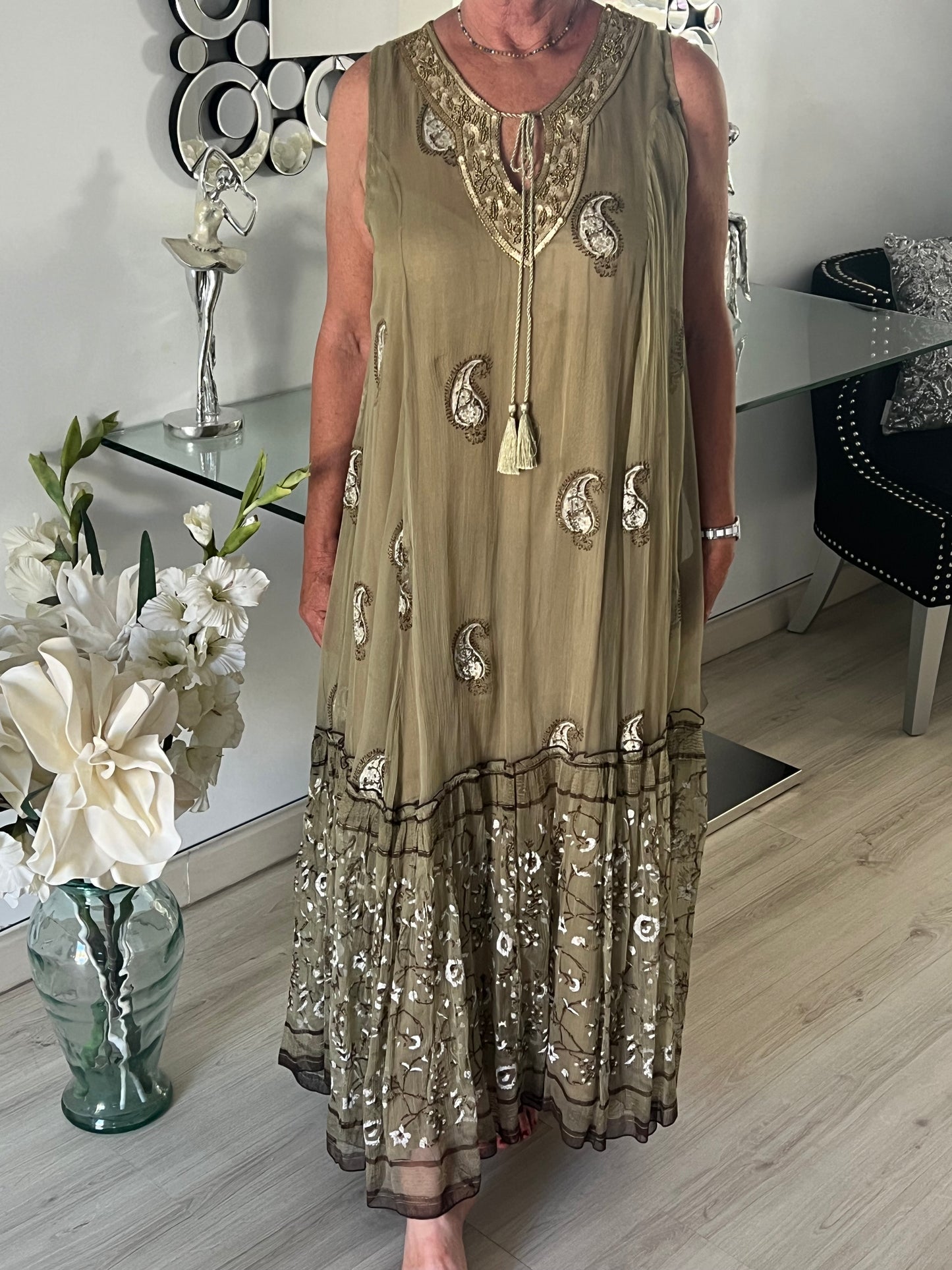 Boho Chiffon Dress