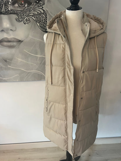 Long Puffer Gilet