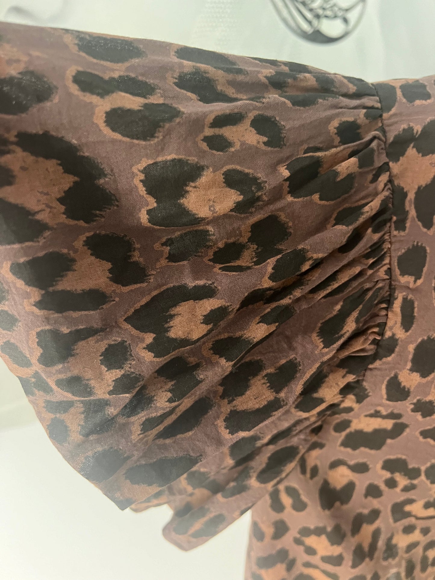 Leopard Print Blouse