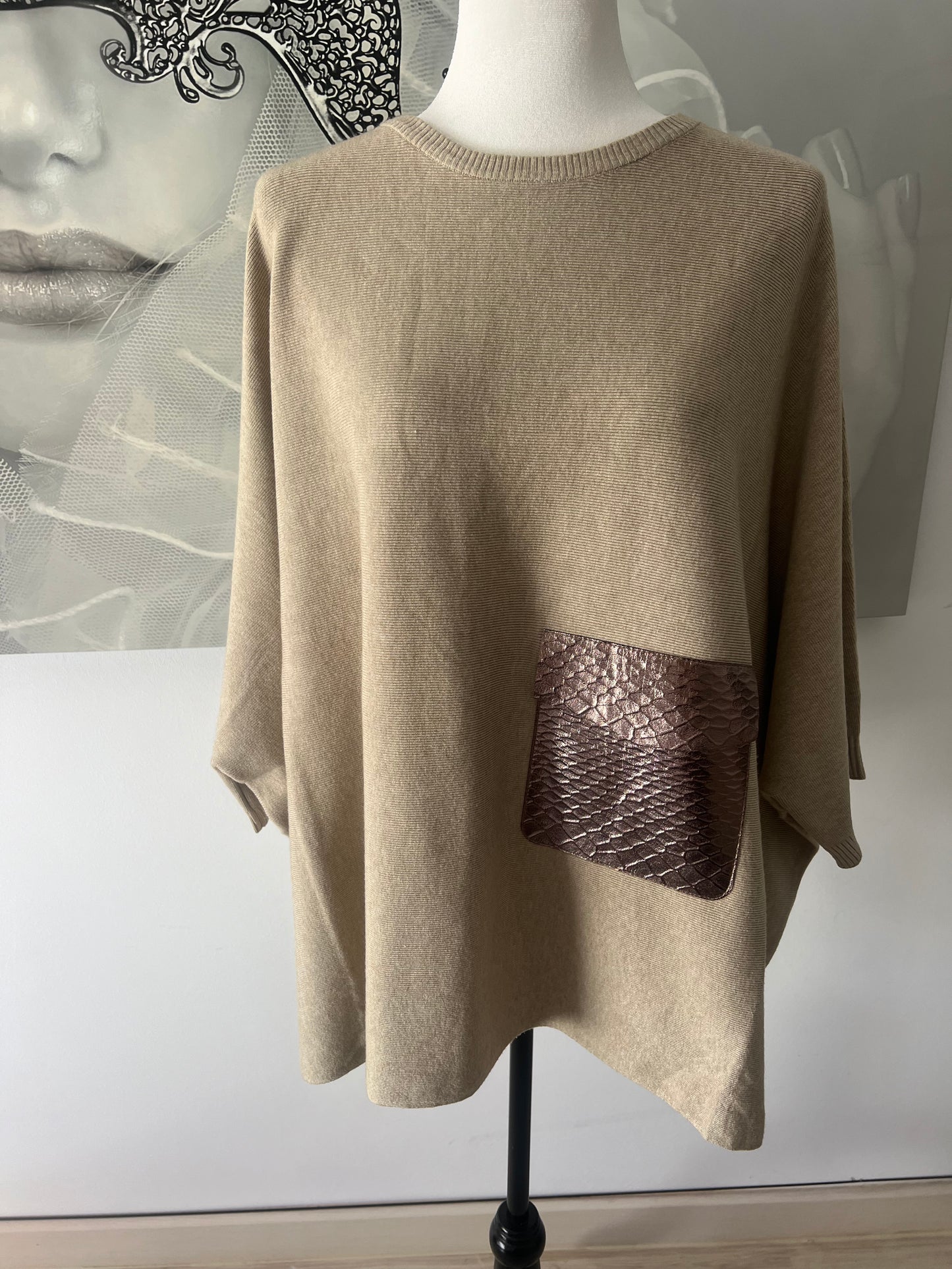 Soft Wool Over sized Jumper