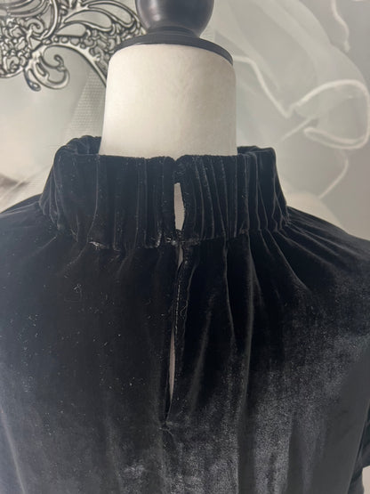 Black Velvet Dress