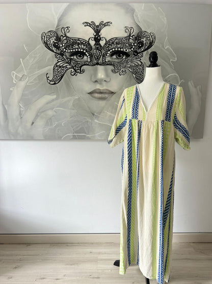 Aztec Kaftan Dress