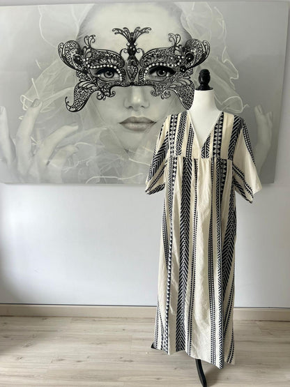 Aztec Kaftan Dress