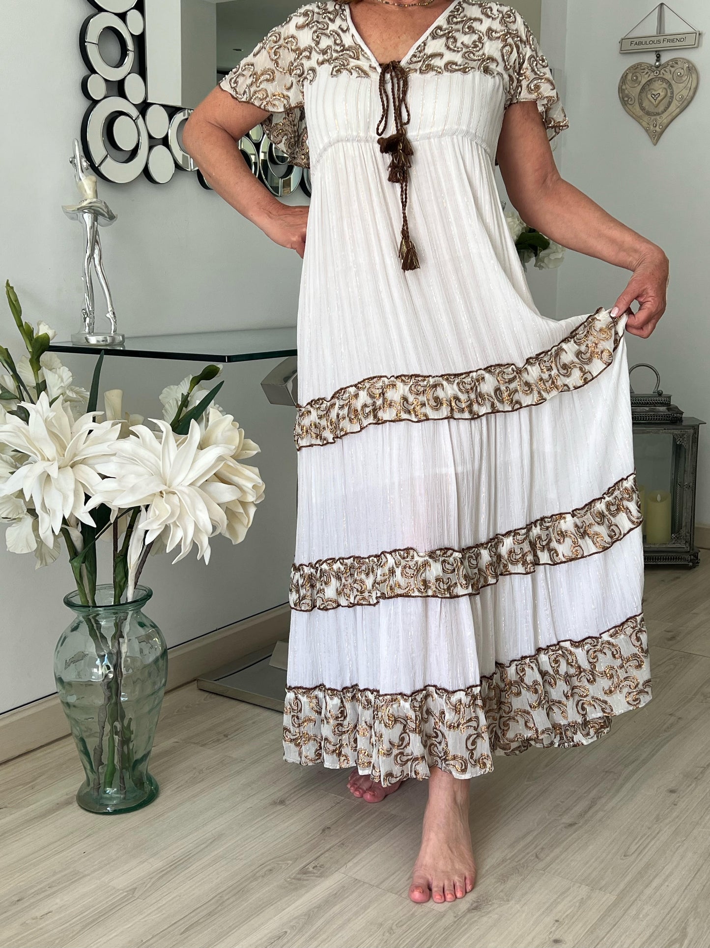 Boho Style Long Dress